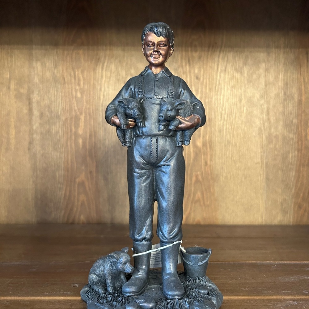 New Park Hill Collection “Proud of my Pigs” Bronze Sculpture